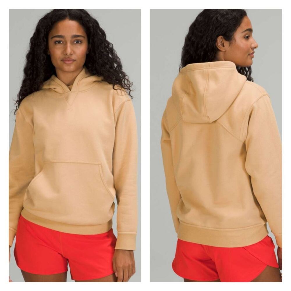 Lululemon All Yours Hoodie Women's Size XS Pecan Tan Athleisure Activewear
